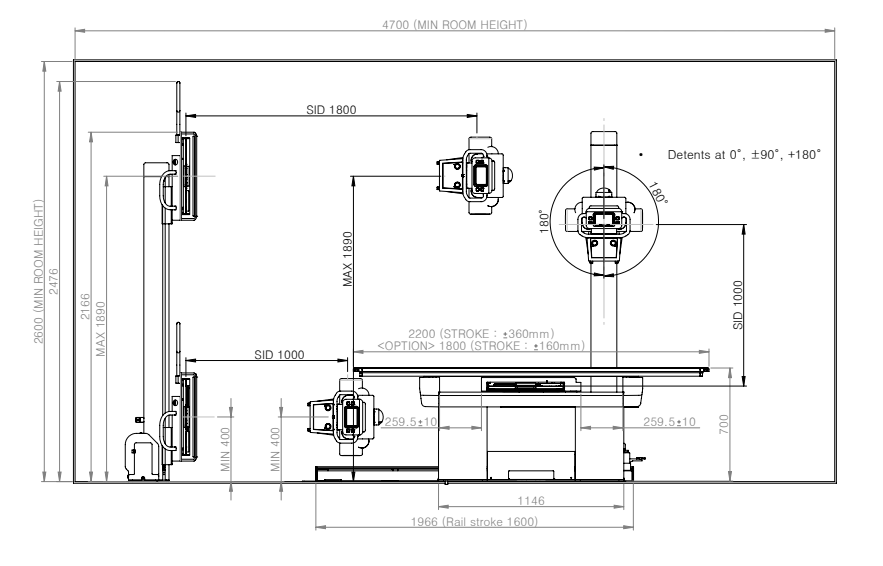 DRAY-GX200 Dimensions