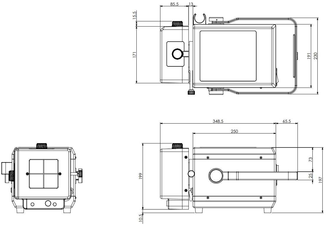 DRAY PX24 Dimensions